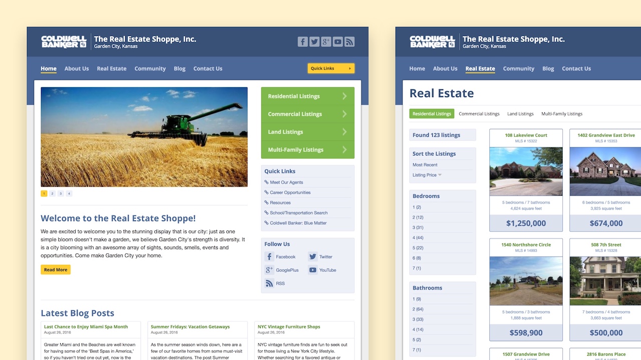 Coldwell Banker, The Real Estate Shoppe